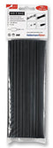 HELLERMANNTYTON HIS-3 12/4 BLK 3:1 Heatshrink Tubing Black 12 x 200mm 10 Pack