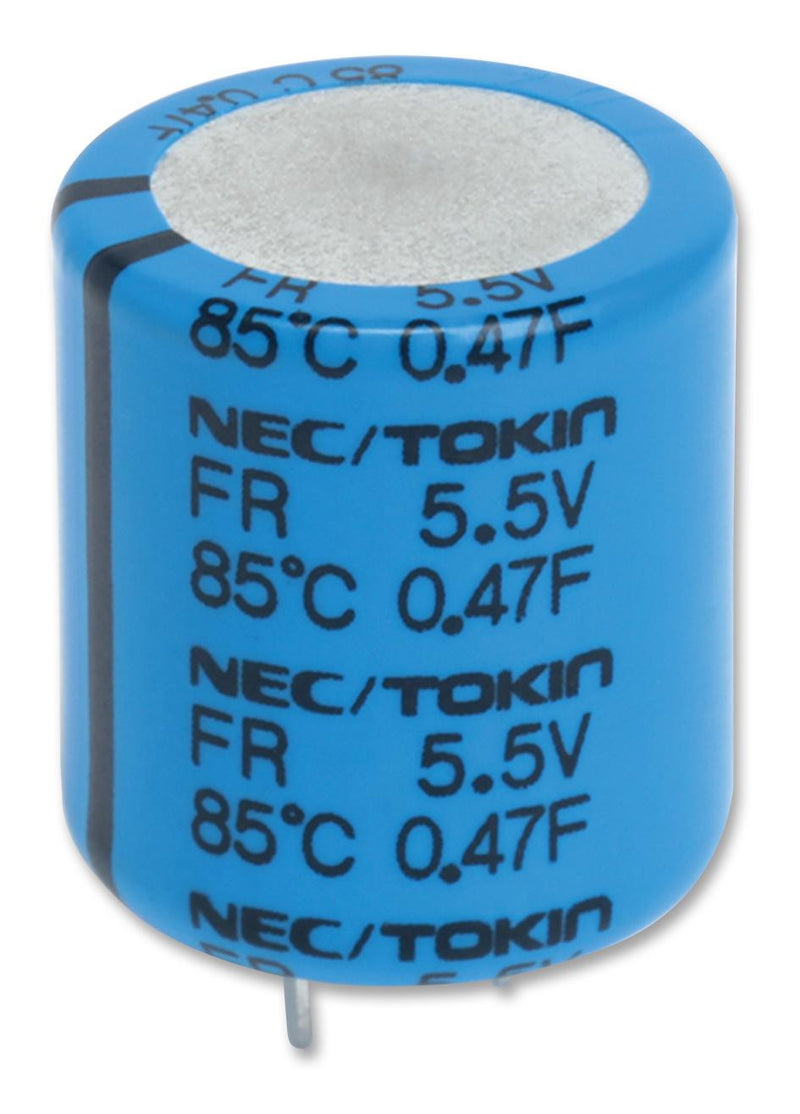 KEMET FR0H223ZF Supercapacitor, EDLC, 0.022 F, 5.5 V, Radial Leaded, FR Series, +80%, -20%