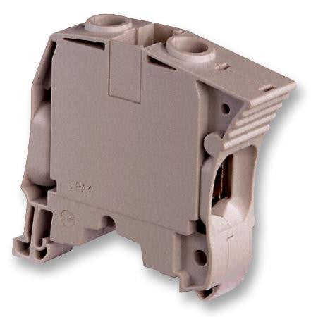 ENTRELEC UK 1SNK516010R0000 DIN Rail Mount Terminal Block, 2 Ways, 10 AWG, 0 AWG, 35 mm&sup2;, Screw, 125 A