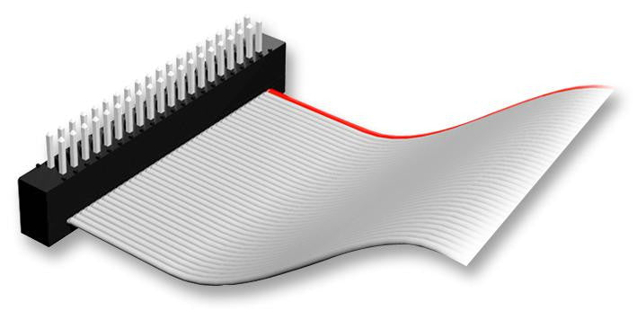 SAMTEC FFMD-08-01 Wire-To-Board Connector, 1.27 mm, 16 Contacts, Plug, FFMD Series, IDC / IDT, 2 Rows