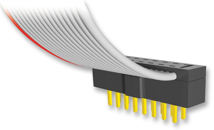 SAMTEC TCMD-08-01 Wire-To-Board Connector, 2 mm, 16 Contacts, Plug, TCMD Series, IDC / IDT, 2 Rows