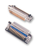 Cinch Connectivity Solutions FDEB-9P1AENTI2/1-LF FDEB-9P1AENTI2/1-LF D Sub Connector Right Angle Filtered Plug Filter Series Subs 9 Contacts DE Solder