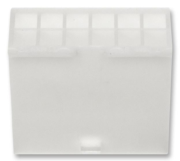 MOLEX 39-01-3129 Mini-Fit Jr. Plug Housing, 4.20mm Pitch, 2 Row without Panel Mount Ears, 12 Way