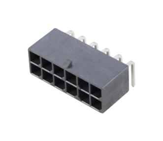 Amphenol ICC 10146997-10000LF Pin Header Wire-to-Board 5.7 mm 2 Rows 10 Contacts Through Hole Right Angle