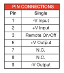 XP Power IM2415SA IM2415SA Isolated Through Hole DC/DC Converter Regulated ITE 4:1 2 W 1 Output 15 V 135 mA