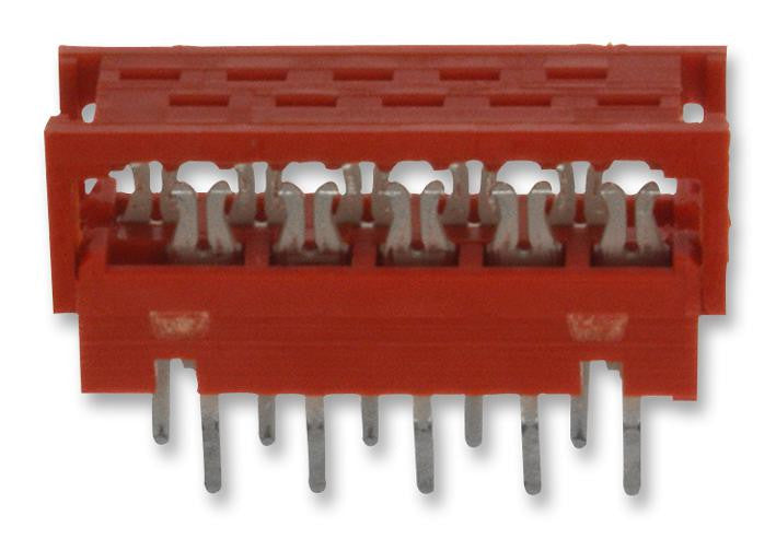 AMP - TE CONNECTIVITY 7-215570-8 Wire-To-Board Connector, 1.27 mm, 8 Contacts, Plug, Micro-MaTch Series, IDC / IDT, 2 Rows