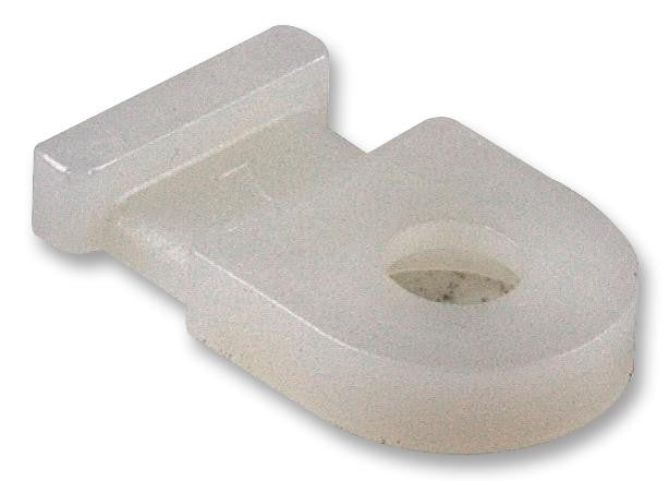 HELLERMANNTYTON MB1 Cable Tie Mount, 2.9 mm, Screw, Nylon 6.6 (Polyamide 6.6), Natural