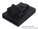 AMP - TE CONNECTIVITY 104257-3 Connector Housing, AMPMODU MTE Series, Receptacle, 4 Ways, 2.54 mm, MTE Contacts