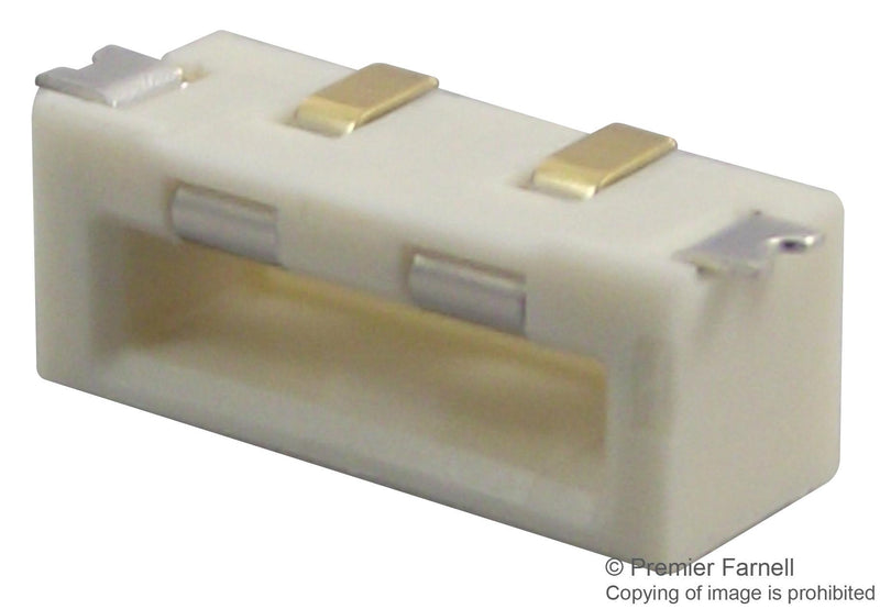 AVX INTERCONNECT 209159002101116 Board-To-Board Connector, 3 mm, 2 Contacts, Receptacle, 9159 Series, Surface Mount, 1 Rows