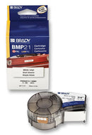 BRADY M21-750-580-WT Vinyl Label Printer Tape for BMP21 Series, ID PAL, LabPal Printers, White