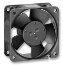 EBM-PAPST 612NLE Axial Fan, 600N Series, IP54, IP68, 12 V, DC, 60 mm, 25 mm, 16 dBA, 12.4 cu.ft/min