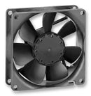 EBM-PAPST 8412NH Axial Fan, 8400N Series, IP54, IP68, 12 V, DC, 80 mm, 25 mm, 37 dBA, 46.5 cu.ft/min