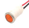 Mallory FL1P-12QW-2-Y110V LED YEL 12MM Snap 110VAC/DC STK &pound; 99AC2576