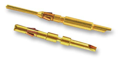 SOURIAU RM16SE0K Circular Connector Contact, Machined, Handsolder, Trim Trio Series, Pin, Solder, 16 AWG, 20 AWG