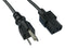 QUALTEK ELECTRONICS 212013-01 POWER CORD, 5-15P/IEC C13, 2.3M, 13A