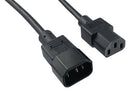 QUALTEK ELECTRONICS 318002-01 POWER CORD, IEC C14-IEC C13, 1M, 10A