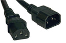 TRIPP-LITE P004-001 POWER CORD, IEC C14/IEC C13, 1FT, 10A