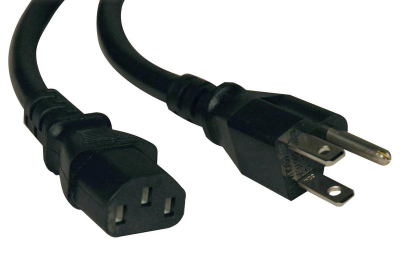 TRIPP-LITE P006-002-13A POWER CORD, NEMA 5-15P/IEC C13, 2FT, 13A