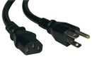 TRIPP-LITE P006-020 PWR CORD, NEMA 5-15P/IEC C13, 20FT, 10A