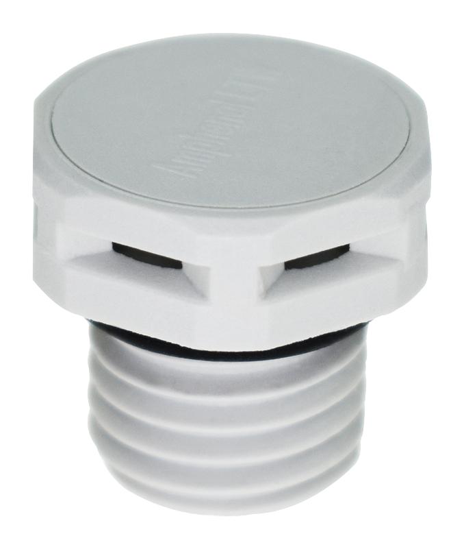 Amphenol LTW VENT-PS1NGY-O8001 Connector Accessory Grey Vent M12 Sensor Connectors