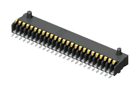 Samtec SIBF-25-F-S-AD Spring Loaded Connector Compression 1.27 mm 1 Row 25 Contacts Surface Mount