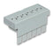 CAMDENBOSS CNMB/2/TG508P Grey Perforated Terminal Guard for DIN Rail Enclosure - 35.5x29.9x20mm