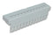 CAMDENBOSS CNMB/3/TG508P Grey Perforated Terminal Guard for DIN Rail Enclosure - 52.8x45.5x20mm