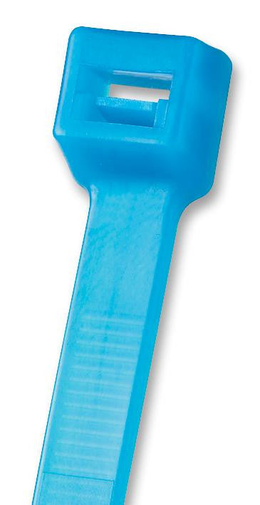 PANDUIT PLT3S-C76 Cable Tie, ETFE (Ethylene Tetrafluoroethylene), Aqua, 295 mm, 4.8 mm, 76 mm, 50 lb