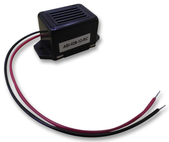 PRO SIGNAL ABI-028-12-RC Transducer, Indicator, Audio, 15 V, 25 mA, Continuous, 75 dB, 400 Hz