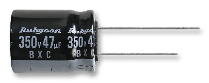 RUBYCON 450BXC33MEFC16X25 Electrolytic Capacitor, Miniature, 33 &micro;F, 450 V, BXC Series, &plusmn; 20%, Radial Leaded, 16 mm