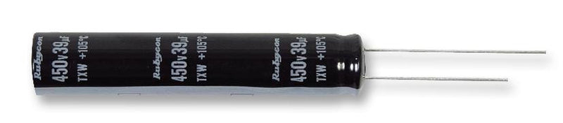 RUBYCON 63TXW560MEFC10X40 Electrolytic Capacitor, Miniature, 560 &micro;F, 63 V, TXW Series, &plusmn; 20%, Radial Leaded, 10 mm