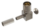 AMP - TE CONNECTIVITY 5414363-3 RF / Coaxial Connector, SMB Coaxial, Right Angle Plug, Crimp, 50 ohm, RG174/U, RG188/U, RG316/U