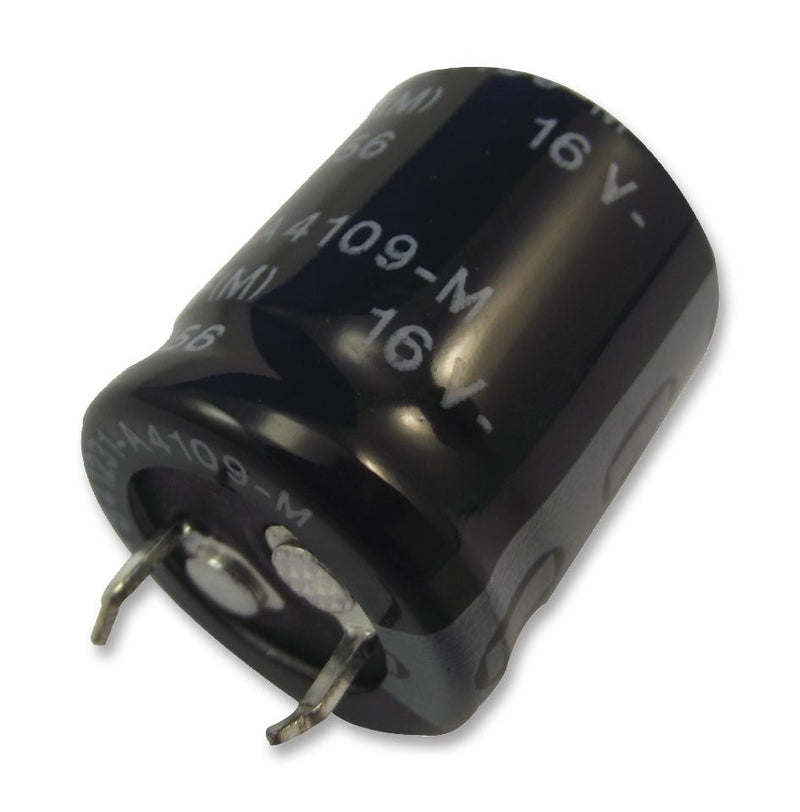 EPCOS B43644A9107M000 Electrolytic Capacitor, 100 &micro;F, 400 V, B43644 Series, &plusmn; 20%, Quick Connect, Snap-In, 22 mm