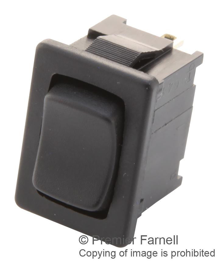 MARQUARDT 1808.6302-00 Rocker Switch, SPDT, On-(Off)-ON, Centre Off, 6A, 250V, Panel Mount