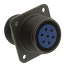 Amphenol Industrial 97-3100A-16S-1S 97-3100A-16S-1S Circular Connector Receptacle Size 16S 7 Position Wall