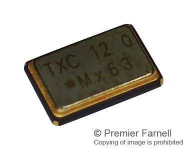 TXC 7M-25.000MAAJ-T Crystal, 25 MHz, SMD, 3.2mm x 2.5mm, 30 ppm, 18 pF, 30 ppm, 7M Series