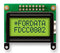 FORDATA FC0802C00-FHYYBW-51*R Alphanumeric LCD, 8 x 2, Black on Yellow / Green, 5V, English, Russian, Transflective