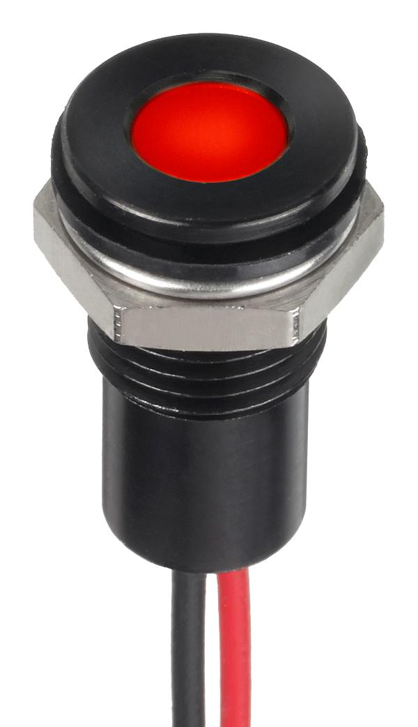 Apem Q8F5BYYRG02E Q8F5BYYRG02E Multicolour Panel Indicators Red Green 8 mm R 20mA G 2V 2.2V 15mcd 10mcd