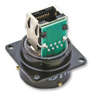 AMPHENOL RJF21N Sealed Ethernet, Receptacle, Industrial Ethernet, RJF Series, Panel Mount