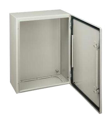 SCHNEIDER ELECTRIC NSYCRN44200 Metal Enclosure, Spacial CRN, IP66, Wall Mount, Steel, IP66, 400 mm, 400 mm