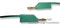 HIRSCHMANN TEST AND MEASUREMENT 934063704 Test Lead, 4mm Banana Plug to 4mm Banana Plug, Green, 60 V, 32 A, 1 m