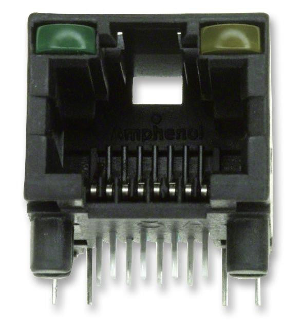 AMPHENOL COMMERCIAL PRODUCTS RJHSE-5085 JACK, RJ45, W/LED, 1PORT