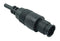 MULTICOMP 2CT3024-W04400 Circular Cable Assembly, Circular 4 Position Plug, Free Ends, 3.28 ft, 1 m, Black