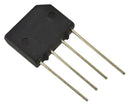 MULTICOMP KBP2005G Bridge Rectifier Diode, KBP Series, Single, 50 V, 2 A, SIP, 1.1 V, 4 Pins