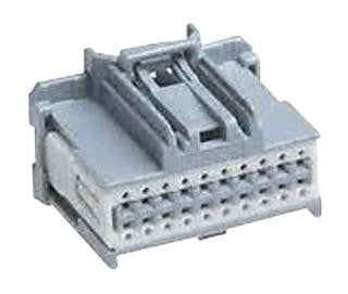 MOLEX 34729-0200 Rectangular Power Connector, Stac64 34729 Series, Through Hole, Receptacle, 20 Contacts, 2.54 mm