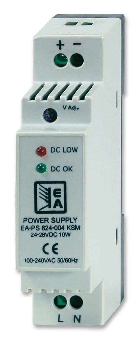 EA ELEKTRO-AUTOMATIK 38917152 AC/DC DIN Rail Power Supply (PSU), Class II, 1 Output, 60 W, 28 VDC, 2.5 A