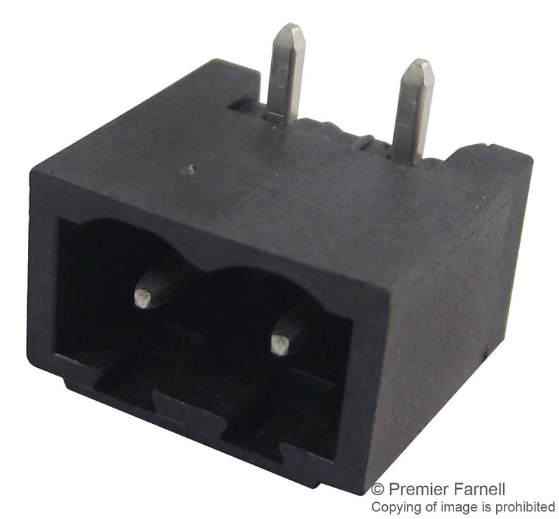 WEIDMULLER 1780180000 Terminal Block, Side Entry, Header, 5.08 mm, 2 Ways, 15 A, 300 V, Through Hole Right Angle