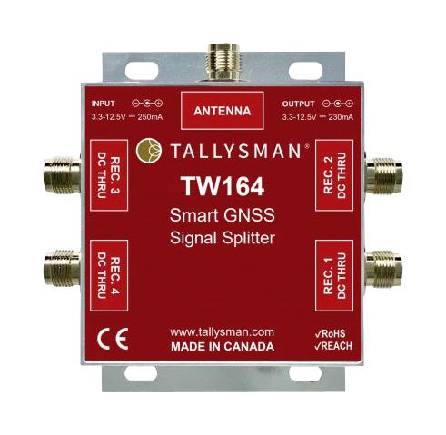 Tallysman Wireless 32-0164-01 Signal Splitter 1.1 GHz to 1.7 50 OHM TNC Connector -40 &deg;C 85 New