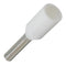 JST (JAPAN SOLDERLESS TERMINALS) FTR0.5-8 Wire Ferrule Terminal, FTR Series, 20 AWG, 0.5 mm&sup2;, White, PP (Polypropylene)