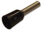 JST (JAPAN SOLDERLESS TERMINALS) FTR1.5-8 Wire Ferrule Terminal, FTR Series, 16 AWG, 1.5 mm&sup2;, Black, PP (Polypropylene)